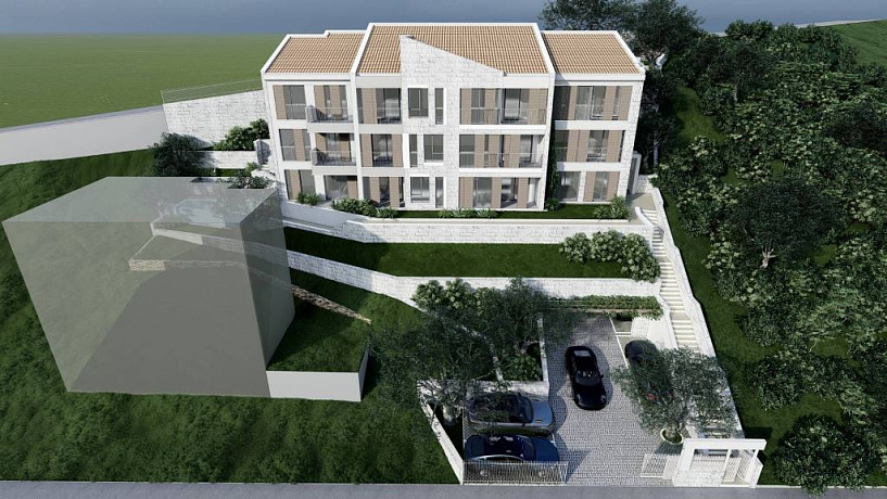 Wohnungen in einem neuen Komplex mit und Schwimmbad in Przno